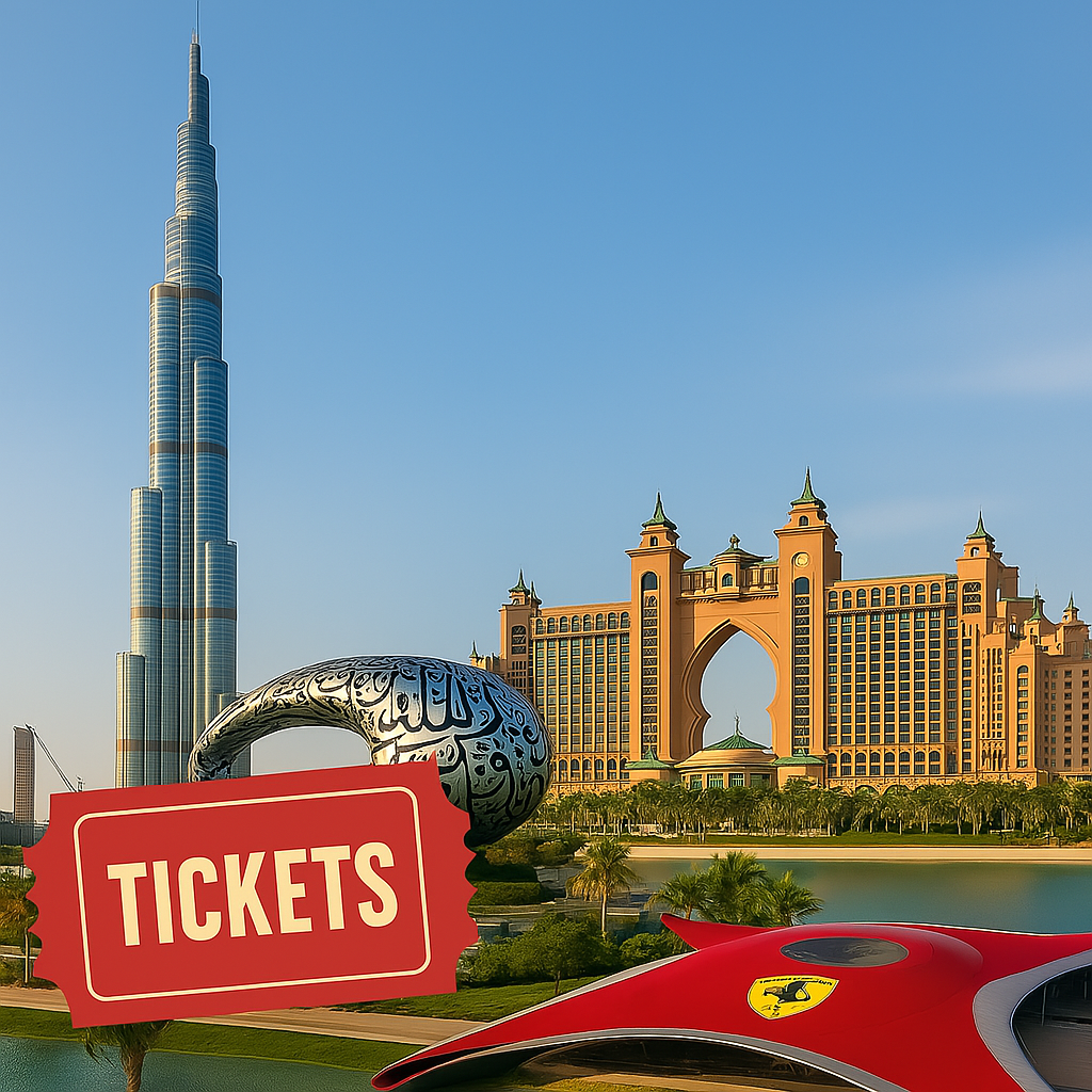 Tickets to top attractions