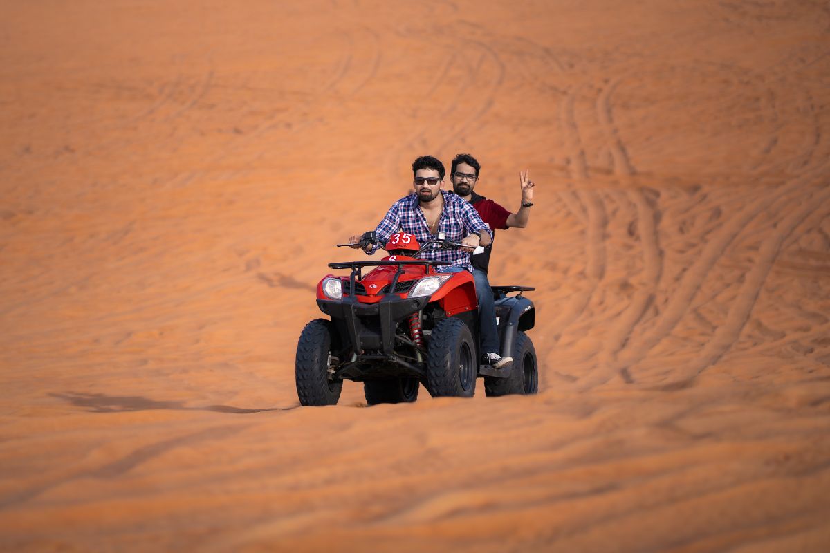 Midday Quad Rush + Sandboarding Combo